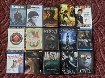 Rozpredávam zbierku filmov DVD