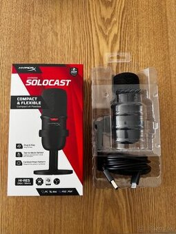 Predám  HyperX SoloCast + zadarmo Rameno na mikrofón