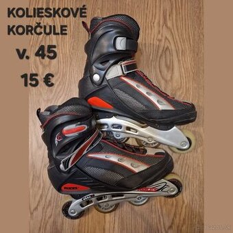 KOLIESKOVÉ KORČULE v. 45 (zn. Roces) 15 €
