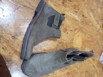 Dievčenské kožené čižmy