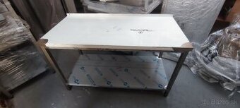 Pracovný stôl, nerezový, gastro, potravinársky, do kuchyne