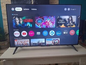 smart 4K televízor s uhlopriečkou 43"