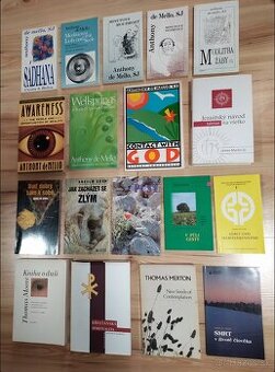 Predám knihy - de Mello, Anselm Grun, Merton