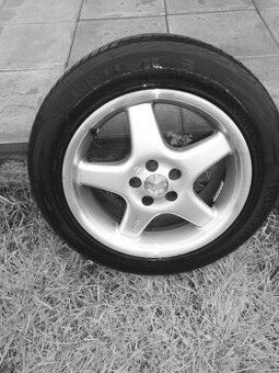 Predám hliníkové disky s pneumatikami na Oktaviu