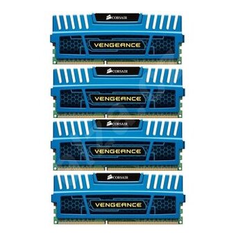 RAM CORSAIR 16GB 4x4GB KIT DDR3 1600MHz CL9 Blue Vengeance X