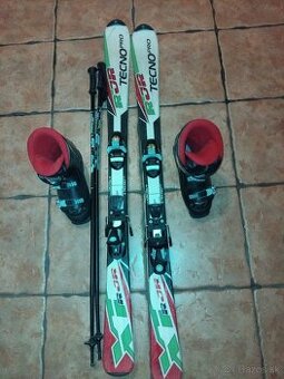 Predam používané detské lyže 130cm