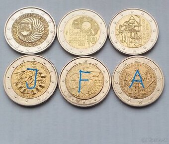 2 € pamätné mince