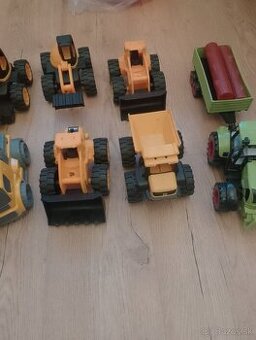 Autíčka, traktor, bager