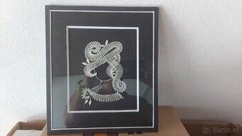 Obrazy s čipkou