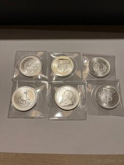 Strieborné 1oz mince