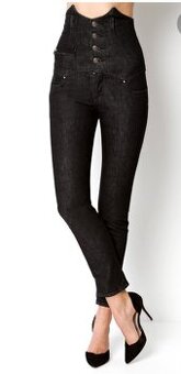 Miss Sixty Glenda čierne nohavice dámske - č.24