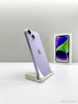 iPhone 14 128GB PURPLE TOP STAV ORIGINÁL