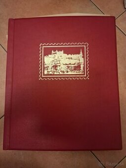 Album na známky s motívom Bratislavského hradu