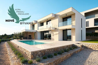 Moderná Vila s Panoramatickým Výhľadom na More – Váš Luxusný