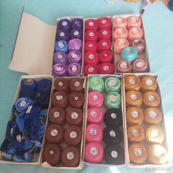 Bavlnky na višívanie