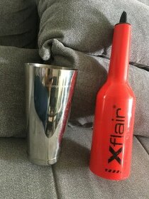 X Flair cvičiaca flaša a shaker