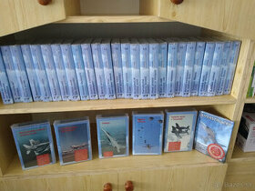 História vojenských lietadiel a videorekordér+ DVD prehrávač