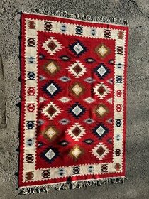 Vlnený koberec Kelim