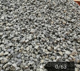 Štrk Štrky piesok kameň dovoz stavebných materiálov