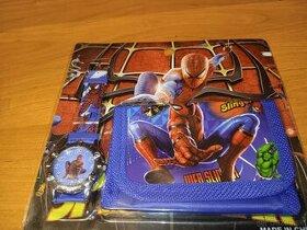 Spiderman Marvel Peněženka a hodinky set