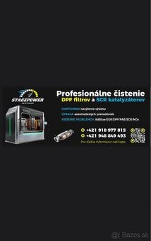 Profesionálne čistenie DPF filtrov a softvérové úpravy .