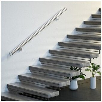 Zábradlie na stenu 42 x 1000 mm nehrdzavejúca oceľ
