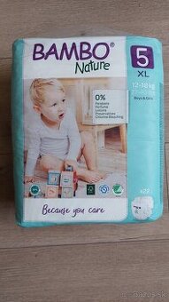 Plienky Bambo Nature 5, 12-18kg