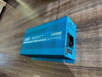 Profi sínusový menič napätia z 12 na 230V, 1000W s displayom