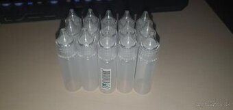 Plastové fľaštičky na liquid alebo kozmetiku (30ml/15ml)