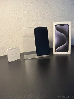 Predám Apple iPhone 15 PRO 128GB Modrý Titanium