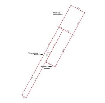 NA PREDAJ - Pozemok s výmerou 801 m2 SÚLOVCE, okr. Topoľčany