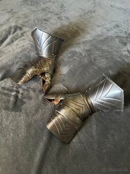 Plechové rukavice  – LARP, reenactment, cospay