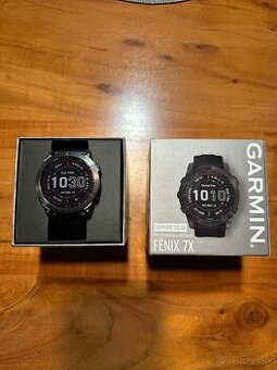 GARMIN FENIX 7X Sapphire solar