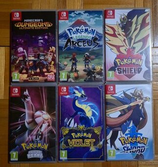 Predám hry na Nintendo Switch