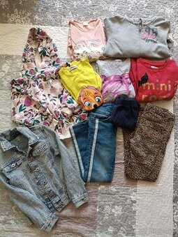 Balík mix oblečenia veľ. 122