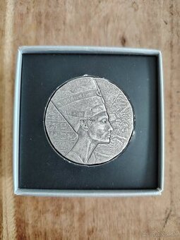Strieborná investičná minca Queen Nefertiti 5 Oz 2017