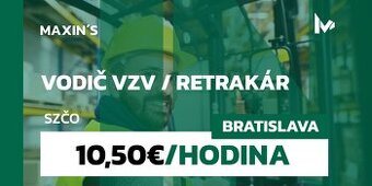 Retrakár – atraktívna mzda a ubytovanie zdarma (p090)