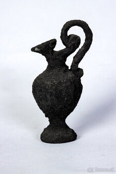 Lávový dekoratívny džbánik