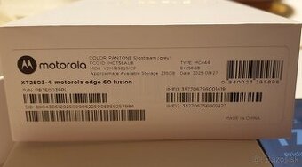 Predám motorolu edge 60  12 + 256 gb +moto tag