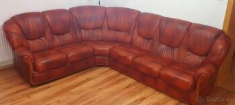 Kožený gauč