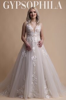Nové svadobné šaty Gypsophila ivory