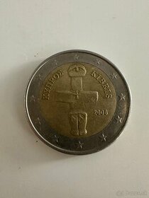 2 eurova minca Cyprus 2008
