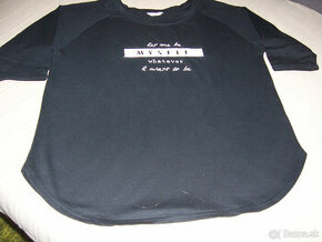 čierne tričko M