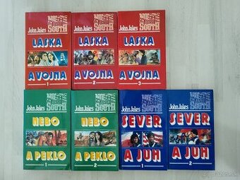 Sever a juh, Láska a vojna, Nebo a peklo 7 zväzkov
