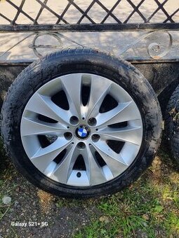 BMW 17’’originál hliníkové disky+zimne pneumatiky