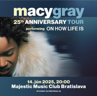 Macy Gray v Bratislave