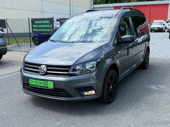 ► VW CADDY MAXI 1,4 TSI - 92 KW, PARK. SENZORY, NAVI ◄