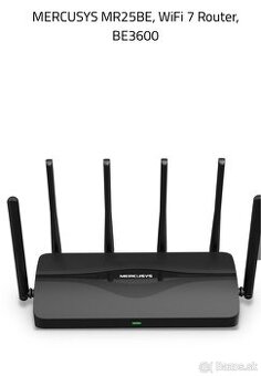 MERCUSYS MR25BE, WiFi 7 Router, BE3600