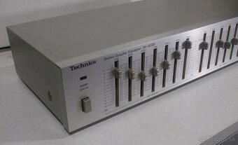 2x7 pasmovy equalizer TECHNICS SH-8025 vyroba v Japan, AE04