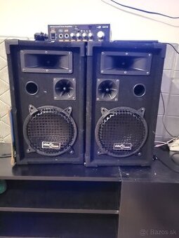 Vida xl reproduktory zo zosilovačom 400w